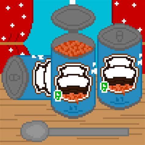 Pixilart - Baked Beans Can by Pivot