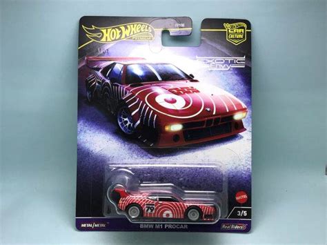 Hot Wheels Premium Car Culture Exotic Envy BMW M PROCAR Lazada