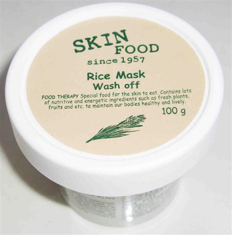 NONIEK: Skin Food Rice Mask