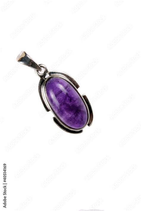 Amethyst Pendant Stock Photo | Adobe Stock