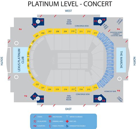 American Airlines Arena Seating Chart Dallas Stars Elcho Table