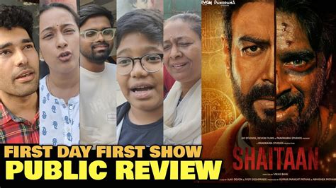 Shaitaan Public Review First Day First Show Ajay Devgn R Madhvan