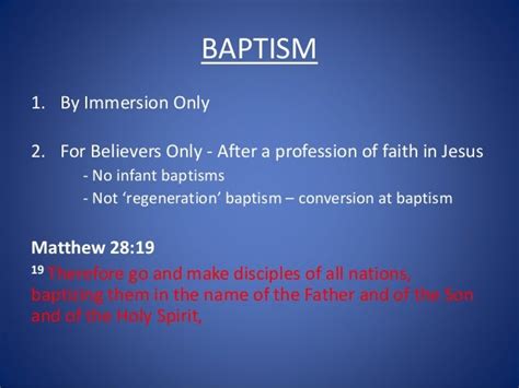 04 April 27 2014 Baptist Beliefs