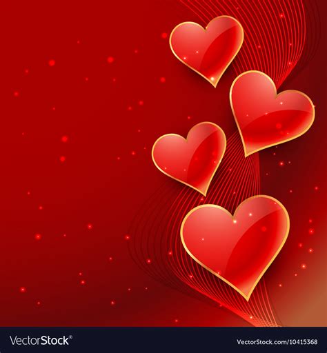 Beautiful hearts background Royalty Free Vector Image