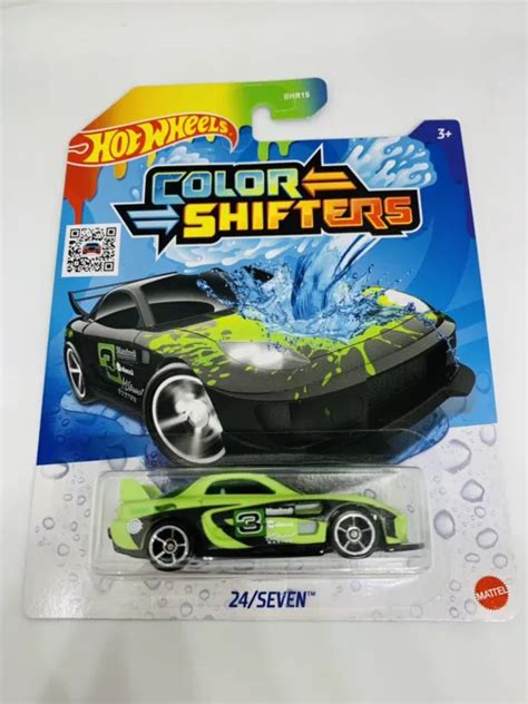Bisa Berubah Warna Hot Wheels Hotwheels Color Colour Shifters Shifter Seven Hijau Skala