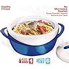Amazon Pinnacle Large Insulated Casserole Dish With Lid 2 6 Qt Elegant Hot Pot Food Warmer