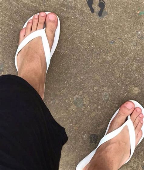 Flip Flops Style Mens Flip Flops Foot Anatomy Barefoot Men Male