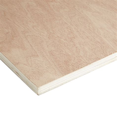 Smooth Hardwood Plywood Board L 2 44m W 1 22m T 18mm Departments