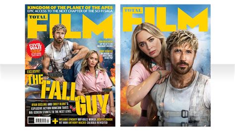 Ryan Gosling and Emily Blunt’s The Fall Guy is on the cover of the new ...