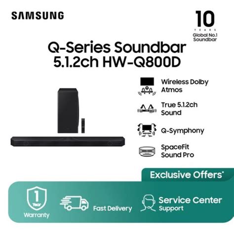 Jual Samsung Soundbar HW-Q800D/XD Soundbar True 5.1.2ch Dolby Atmos HW ...