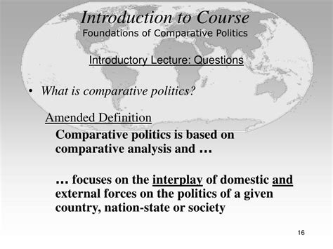 Ppt Pols Foundations Of Comparative Politics Powerpoint