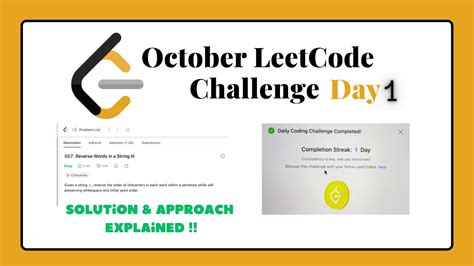 Daily LeetCode Challenge October Day 1 Reverse Words In A