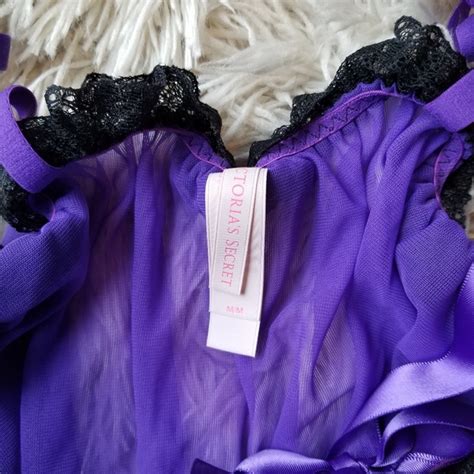 Victoria S Secret Intimates Sleepwear Sexy Womens Victorias Secret Sheer Lingerie Poshmark