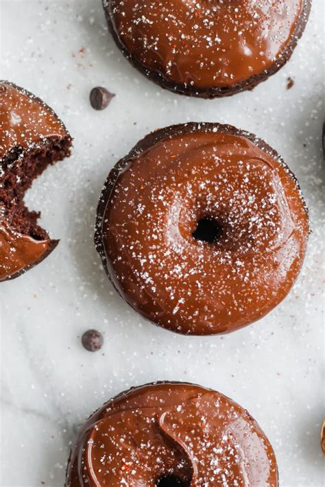 Baked Mexican Mocha Donuts - Our Balanced Bowl