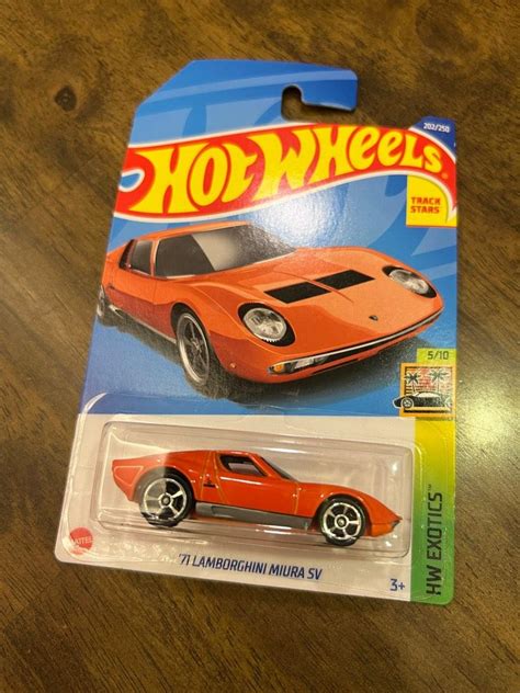 Hot Wheels Lamborghini Miura SV Hobbies Toys Toys Games On Carousell