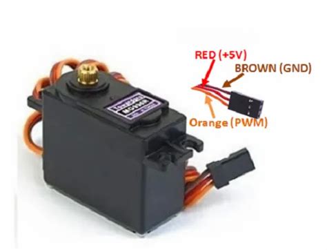 Tower pro Servo Motor Mg996r at ₹ 550 in Faridabad | ID: 22357624530