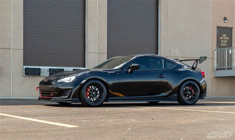 James S Subaru Brz On Arc Wheels In Satin Black Flickr