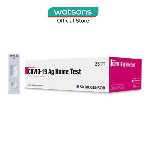 SD BIOSENSOR Standard Q Covid 19 AG Home Test Antigen Rapid Self Test