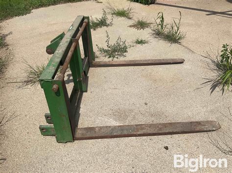 John Deere 3-Pt Pallet Fork Attachment BigIron Auctions