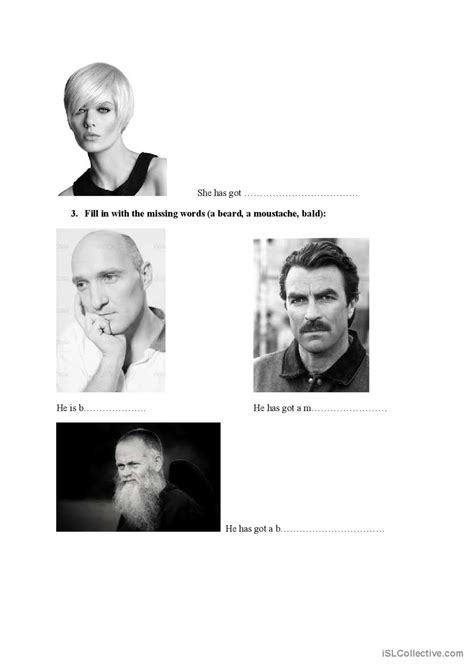 Appearance: English ESL worksheets pdf & doc 