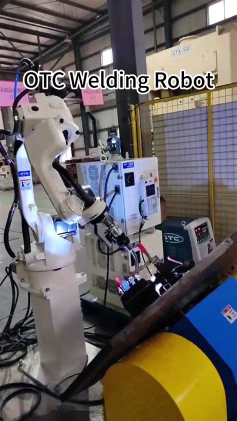 OTC FD B6L Mag Mig Automatic Welding Robot Arm 6 Axis With DM350