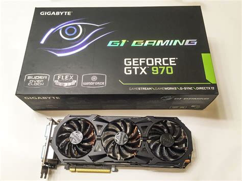 Gigabyte GeForce GTX 970 G1 Gaming GDDR5 Pcie Video Graphics Card 4GB ...