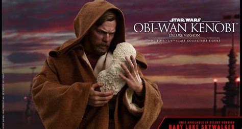 PHOTOS New Obi Wan Kenobi Deluxe Star Wars Figure With Baby Luke Skywalker Announced From Hot