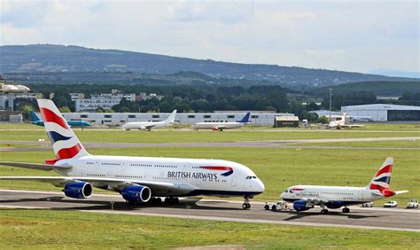 Boeing 747 Airbus A380 Size Comparison