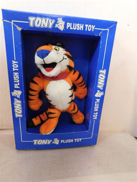 1997 Kellogg Company Plush Tony The Tiger Toy In Original Box Etsy