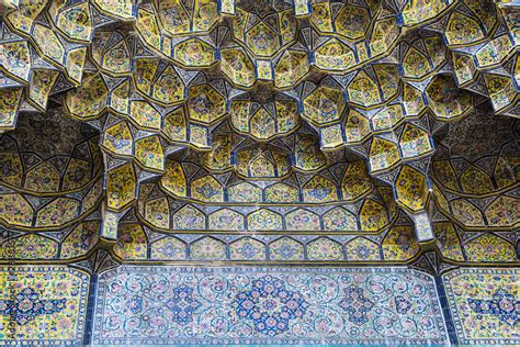 Foto De Muqarnas Vault In The Entrance Of Shah Mosque Imam Khomeini