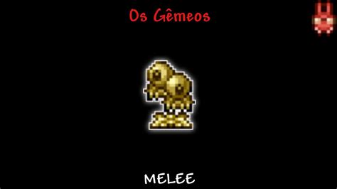 Jogador Comum Derrotando Os G Meos Melee Master Mode Terraria