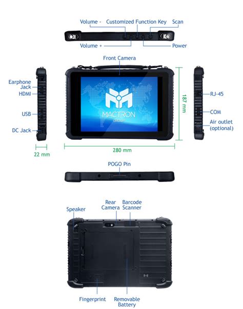 Inch Automation Rugged Android Mobile Tablet Pc Maa