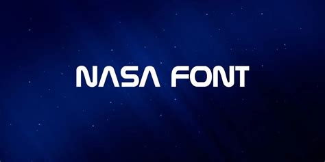 Nasa Font Free Download