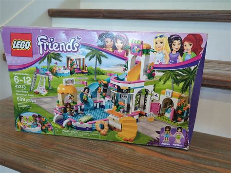 Lego 41313 Friends Heartlake City Summer Pool New Sealed 673419265089 Ebay