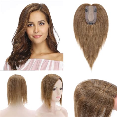 Amazon SEGO Human Hair Toppers For Women With Thinning Hair 150