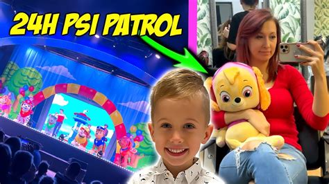 CAŁY DZIEŃ Z DUZA MASKOTKA Psi Patrol Live Wielki Wyścig Marivo Vlog