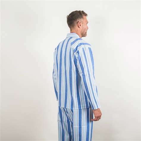 Somax Stripe Flannel Pyjama Mens Pyjamas