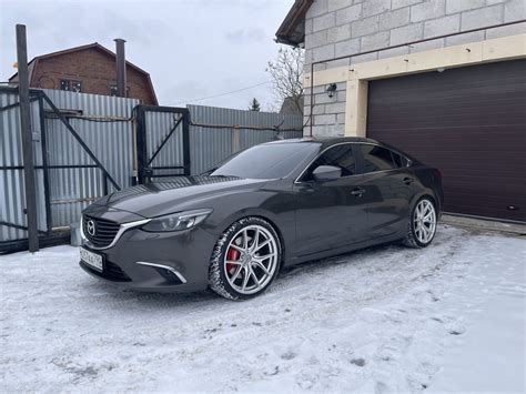 Четырехпоршневые суппорта brembo — Mazda 6 (3G) GJ, 2,5 л, 2018 года ...