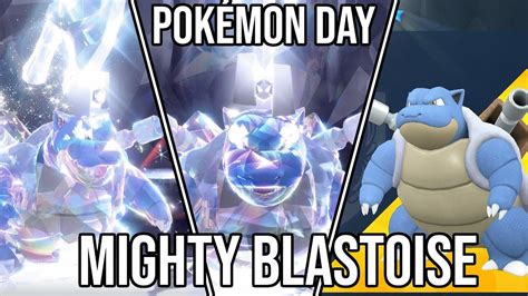 Mighty Blastoise Tera Raid Battle Event Star Raid Boss Pokemon