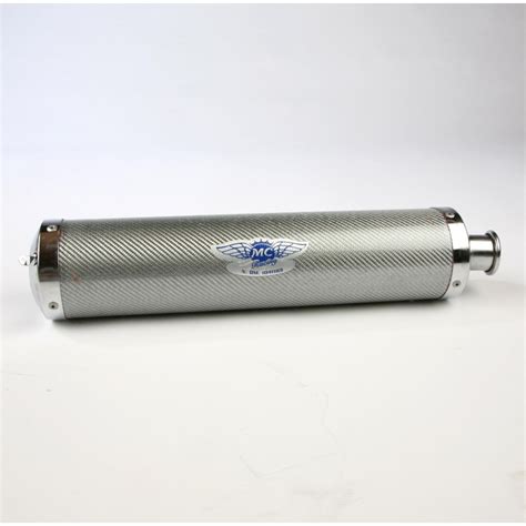 Exhaust Silencer Carbon Mc Racing Short Icc Kz