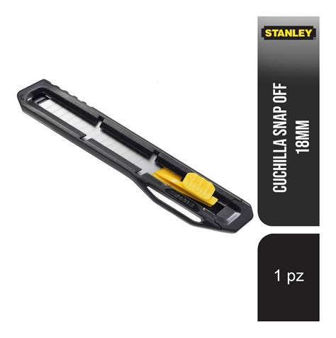 Stanley Stht10323 840 Stanley Cuchilla Snap Off 18mm KICMX