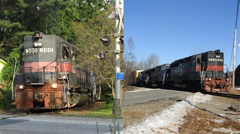 Gp40 High Hoods On Pan Am Railways From 2015 To 2020 Youtube