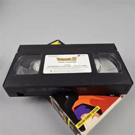 Dragon Ball Z The Tree Of Might Vhs Film Doubl Anglais Eur