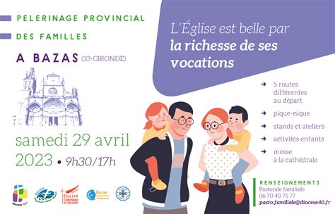 P Lerinage Des Familles Pour Les Vocations Pastojeunes