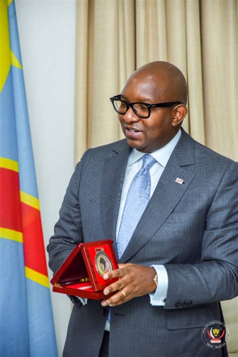 Rdc Sama Lukonde Re Oit Une M Daille D Or Pour L Organisation