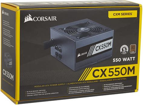 Corsair Cx M Series Cx M Watt Plus Bronze Certified Power