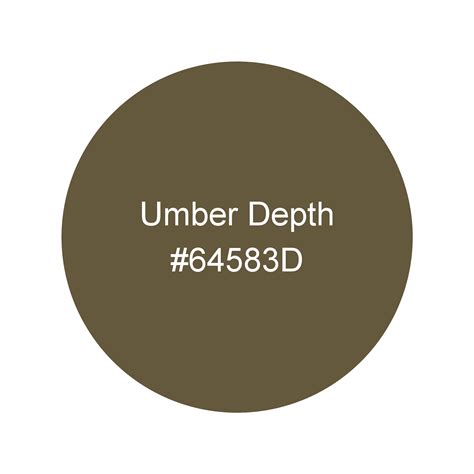 what is the color umber 6