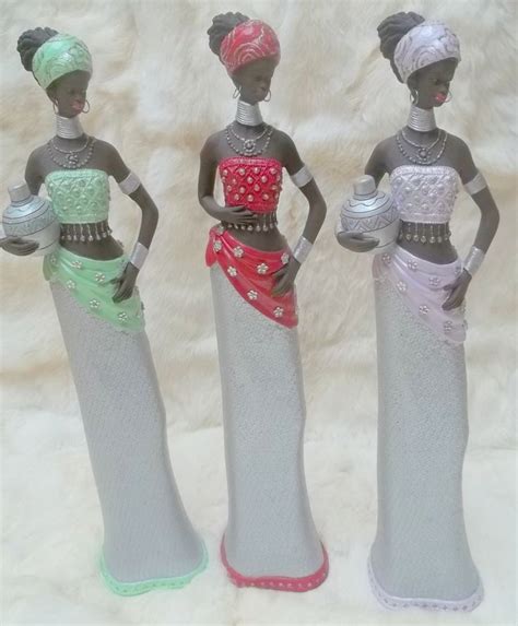 Boneca Africana Artesanato Fuxiques Elo Em Bonecas