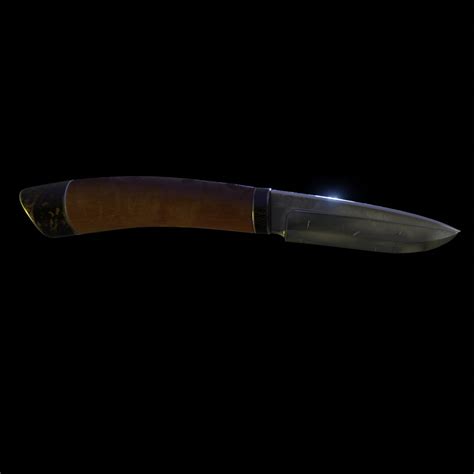 Artstation Witchers Knife 3d Model Resources