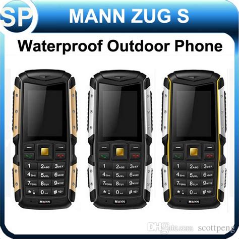 Mann Zug S Waterproof Ip67 Rugged Phone With Keypad 20 Inch Screen 2